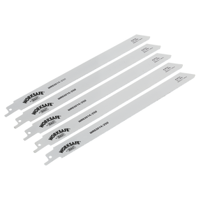 Sealey WRS3014/250 Worksafe® Reciprocating Saw Blade for Metal 250mm 18tpi - Pack of 5