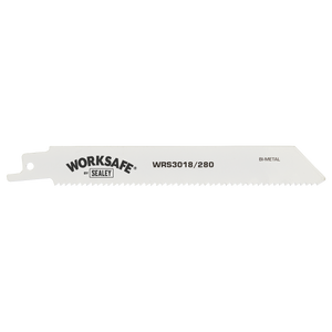 Sealey WRS3018/280 Worksafe® Reciprocating Saw Blade 280mm 10tpi - Pack of 5 - additional view 3