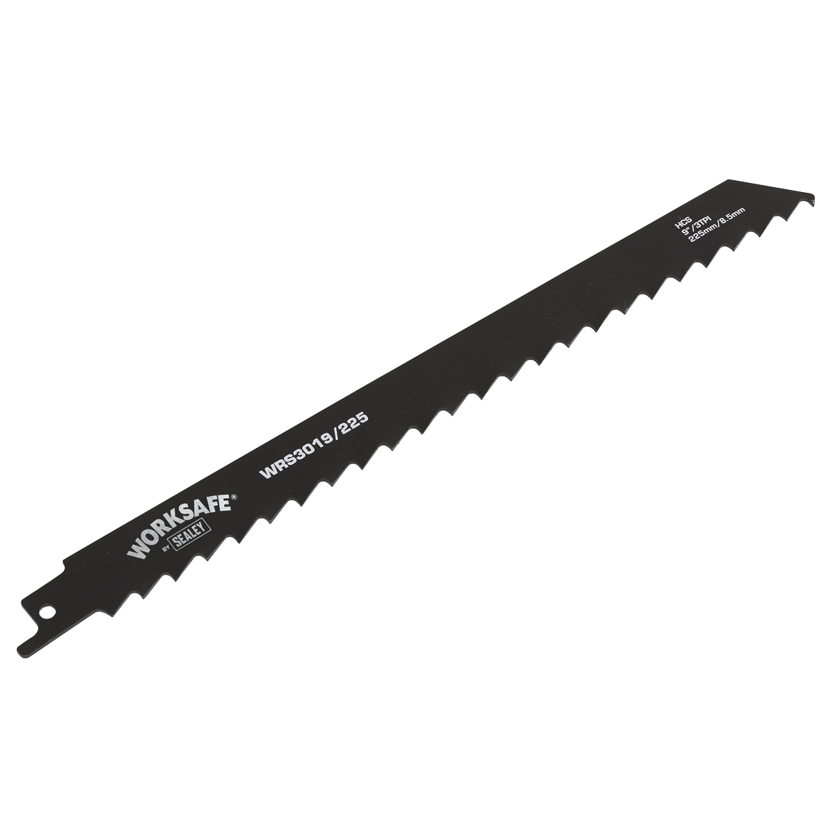 Sealey WRS3019/225 Reciprocating Saw Blade for Wood 225mm 3tpi - Pack of 5 - additional view 3