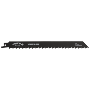 Sealey WRS3019/225 Reciprocating Saw Blade for Wood 225mm 3tpi - Pack of 5 - additional view 2