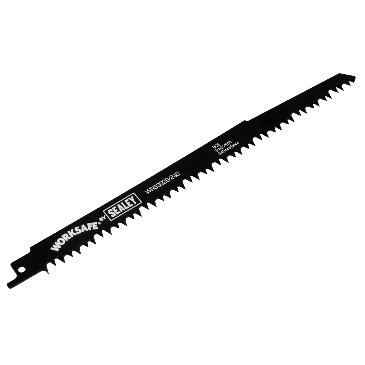 Sealey WRS3029/240 Reciprocating Saw Blade for Wood 240mm 5tpi - Pack of 5 - additional view 2