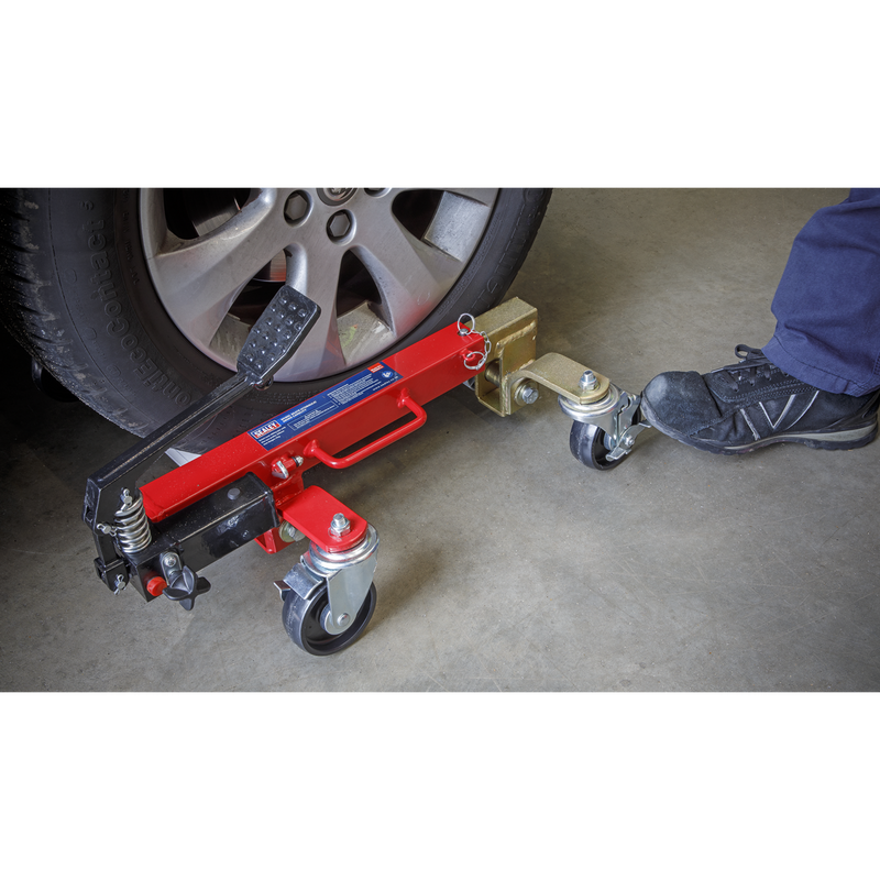 Sealey WS680 Hydraulic Wheel Skate 680kg Capacity - additional view 4