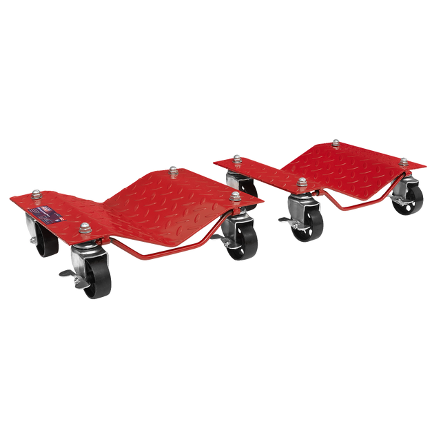 Sealey WS681 Wheel Dolly Set 680kg Capacity