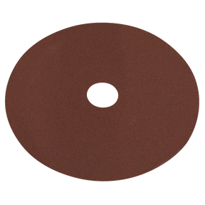 Sealey WSD4120 Worksafe® 100mm Fibre Backed Sanding Disc 120Grit - Pack of 25