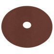 Sealey WSD45120 Worksafe® 115mm Fibre Backed Sanding Disc 120Grit - Pack of 25