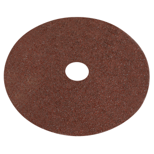 Sealey WSD4524 Worksafe® 115mm Fibre Backed Sanding Disc 24Grit - Pack of 25