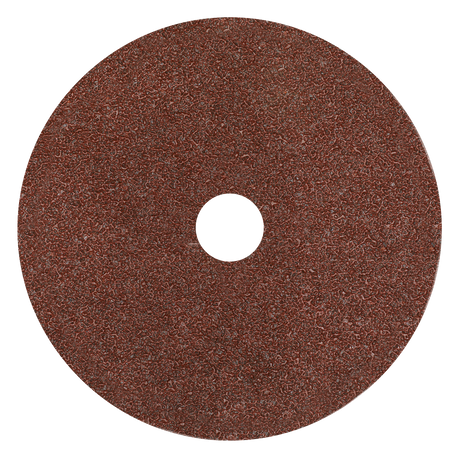 Sealey WSD4524 Worksafe® 115mm Fibre Backed Sanding Disc 24Grit - Pack of 25 - additional view 2