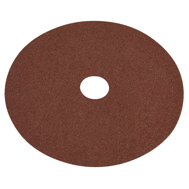 Sealey WSD4540 Worksafe® 115mm Fibre Backed Sanding Disc 40Grit - Pack of 25