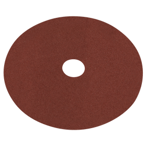 Sealey WSD460 Worksafe® 100mm Fibre Backed Sanding Disc 60Grit - Pack of 25
