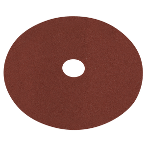 Sealey WSD460 Worksafe® 100mm Fibre Backed Sanding Disc 60Grit - Pack of 25