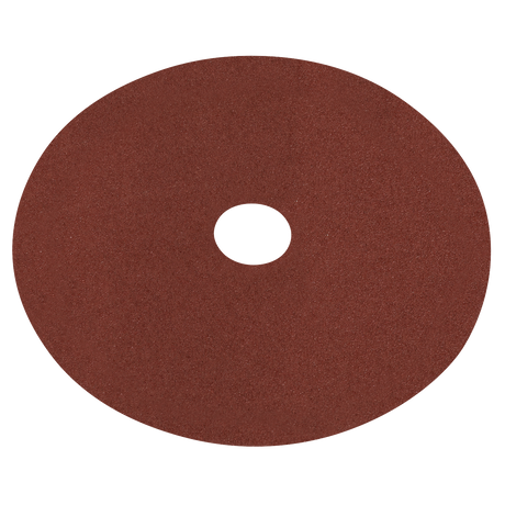 Sealey WSD460 Worksafe® 100mm Fibre Backed Sanding Disc 60Grit - Pack of 25