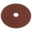 Sealey WSD480 Worksafe® 100mm Fibre Backed Sanding Disc 80Grit - Pack of 25