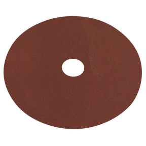 Sealey WSD480 Worksafe® 100mm Fibre Backed Sanding Disc 80Grit - Pack of 25