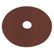 Sealey WSD5120 Worksafe® 125mm Fibre Backed Sanding Disc 120Grit - Pack of 25