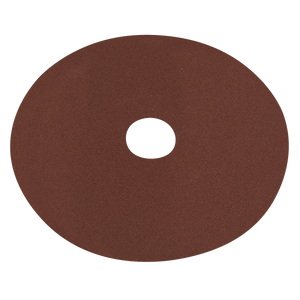 Sealey WSD5120 Worksafe® 125mm Fibre Backed Sanding Disc 120Grit - Pack of 25