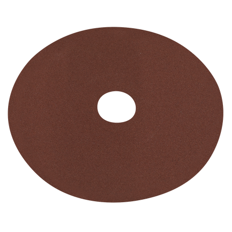 Sealey WSD5120 Worksafe® 125mm Fibre Backed Sanding Disc 120Grit - Pack of 25