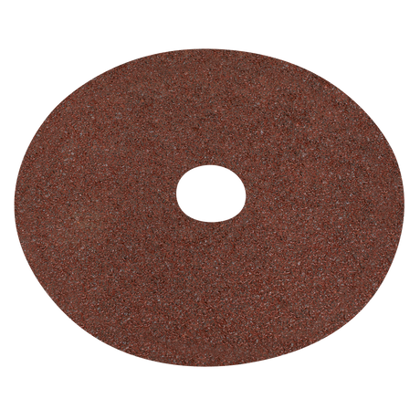 Sealey WSD524 Worksafe® 125mm Fibre Backed Sanding Disc 24Grit - Pack of 25