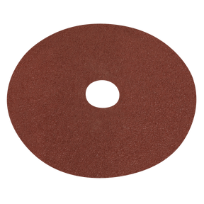 Sealey WSD540 Worksafe® 125mm Fibre Backed Sanding Disc 40Grit - Pack of 25