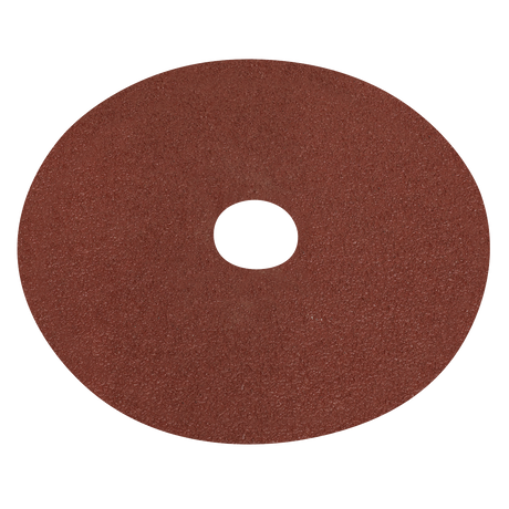 Sealey WSD540 Worksafe® 125mm Fibre Backed Sanding Disc 40Grit - Pack of 25