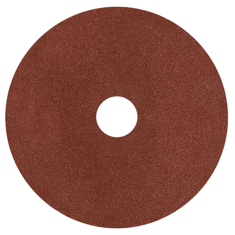 Sealey WSD540 Worksafe® 125mm Fibre Backed Sanding Disc 40Grit - Pack of 25 - additional view 2