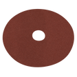 Sealey WSD560 Worksafe® 125mm Fibre Backed Sanding Disc 60Grit - Pack of 25