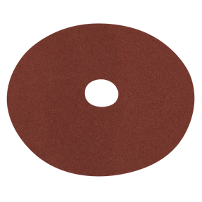 Sealey WSD560 Worksafe® 125mm Fibre Backed Sanding Disc 60Grit - Pack of 25
