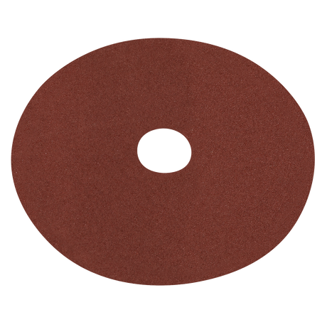 Sealey WSD560 Worksafe® 125mm Fibre Backed Sanding Disc 60Grit - Pack of 25