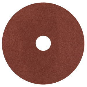 Sealey WSD560 Worksafe® 125mm Fibre Backed Sanding Disc 60Grit - Pack of 25 - additional view 2