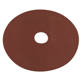 Sealey WSD580 Worksafe® 125mm Fibre Backed Sanding Disc 80Grit - Pack of 25