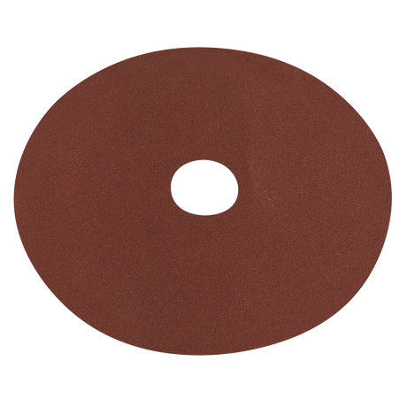 Sealey WSD580 Worksafe® 125mm Fibre Backed Sanding Disc 80Grit - Pack of 25