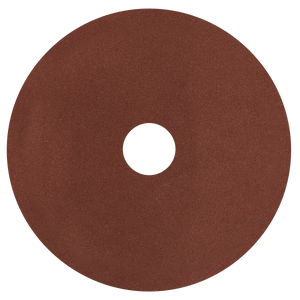 Sealey WSD580 Worksafe® 125mm Fibre Backed Sanding Disc 80Grit - Pack of 25 - additional view 2