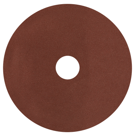 Sealey WSD580 Worksafe® 125mm Fibre Backed Sanding Disc 80Grit - Pack of 25 - additional view 2