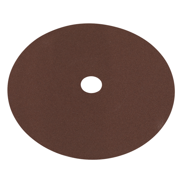 Sealey WSD7120 Worksafe® 175mm Fibre Backed Sanding Disc 120Grit - Pack of 25