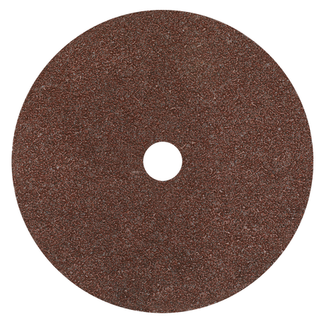 Sealey WSD724 Worksafe® 175mm Fibre Backed Sanding Disc 24Grit - Pack of 25 - additional view 2