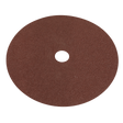 Sealey WSD740 Worksafe® 175mm Fibre Backed Sanding Disc 40Grit - Pack of 25