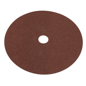 Sealey WSD740 Worksafe® 175mm Fibre Backed Sanding Disc 40Grit - Pack of 25