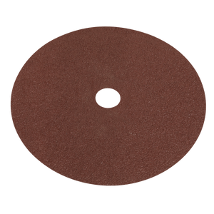 Sealey WSD740 Worksafe® 175mm Fibre Backed Sanding Disc 40Grit - Pack of 25
