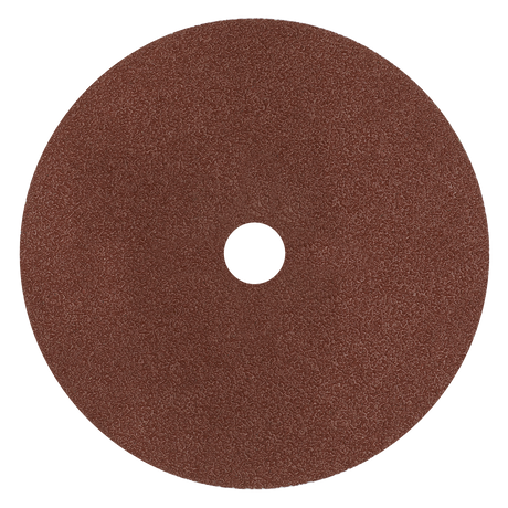 Sealey WSD740 Worksafe® 175mm Fibre Backed Sanding Disc 40Grit - Pack of 25 - additional view 2