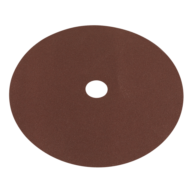 Sealey WSD780 Worksafe® 175mm Fibre Backed Sanding Disc 80Grit - Pack of 25