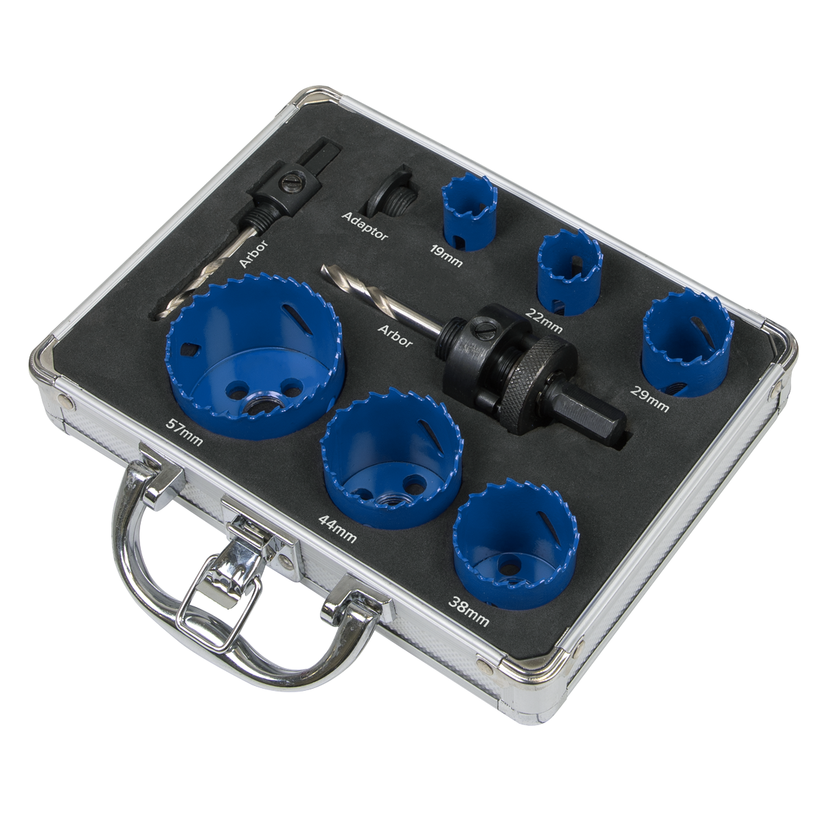 Sealey WSPHSK Plumber's Hole Saw Kit 9pc - additional view 4
