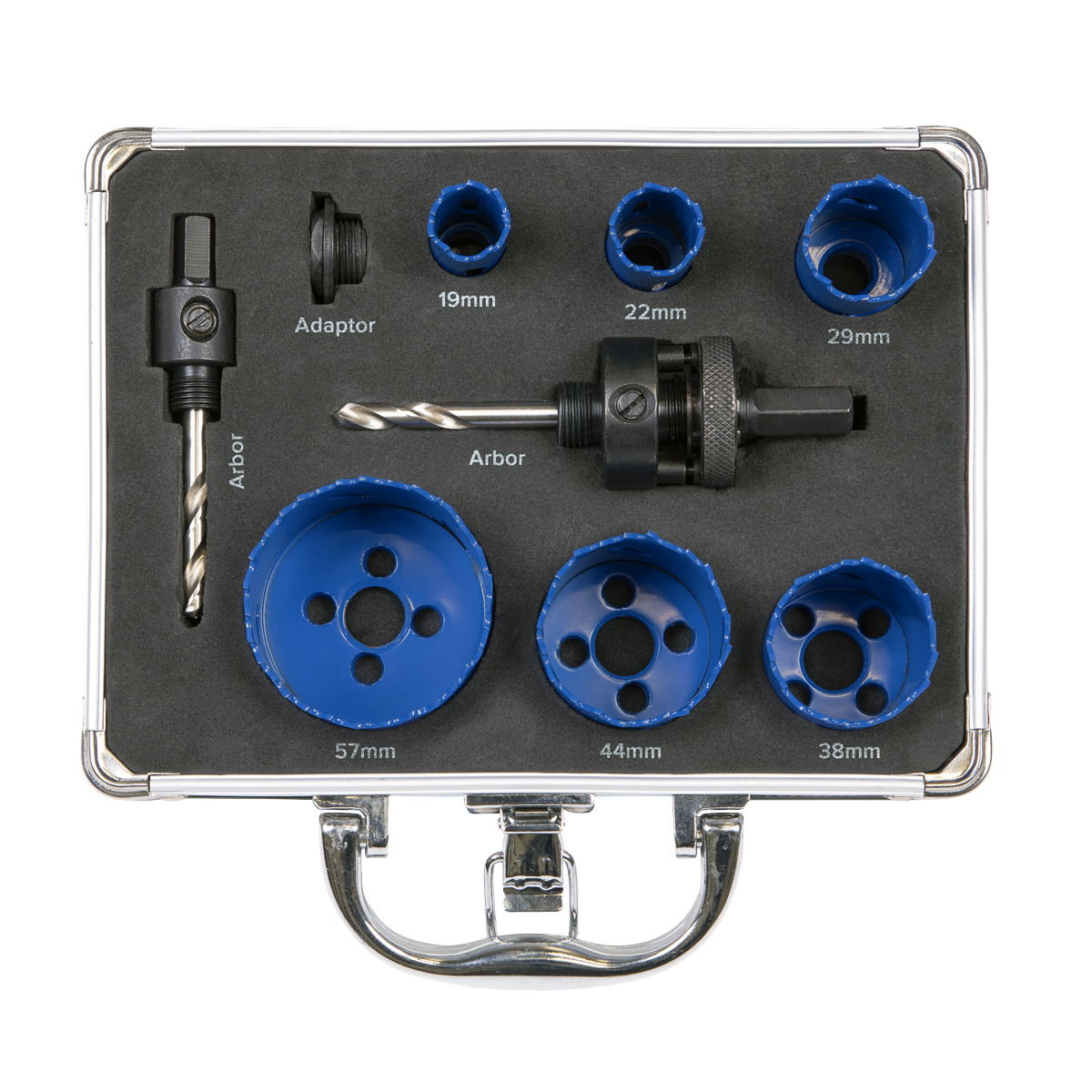 Sealey WSPHSK Plumber's Hole Saw Kit 9pc - additional view 5