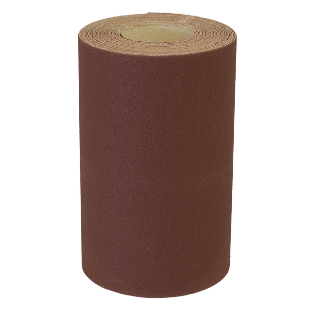 Sealey WSR5180 Worksafe® Production Sanding Roll 180Grit 115mm x 5m - Extra-Fine