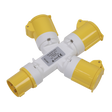 Sealey WSTWA 2P+E 3-Way Adaptor 110V
