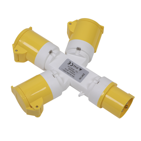 Sealey WSTWA 2P+E 3-Way Adaptor 110V - additional view 2