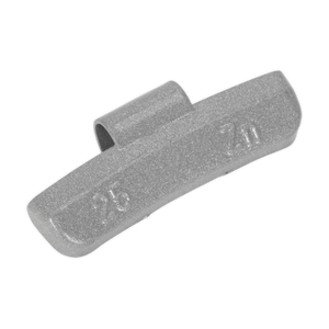 Sealey WWAH25 Hammer-On Wheel Weight for Alloy Wheels 25g - Pack of 100
