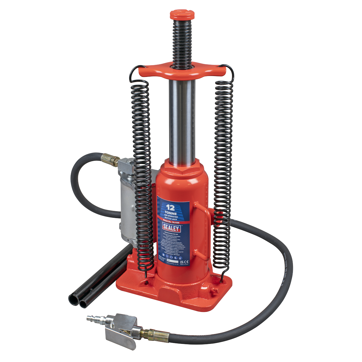 Sealey YAJ12S Air Operated Hydraulic Bottle Jack 12 Tonne - additional view 2