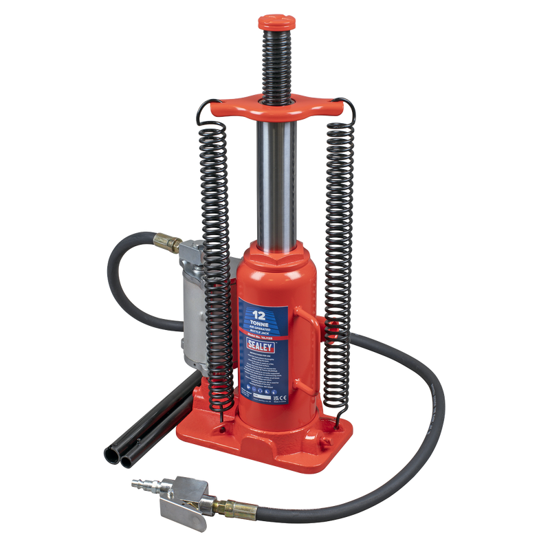 Sealey YAJ12S Air Operated Hydraulic Bottle Jack 12 Tonne - additional view 2