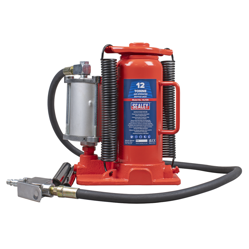 Sealey YAJ12S Air Operated Hydraulic Bottle Jack 12 Tonne - additional view 3