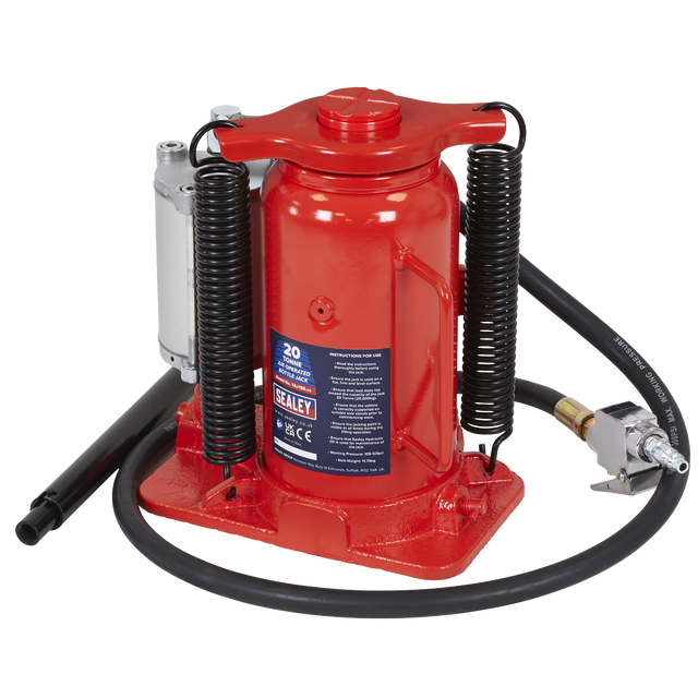Sealey YAJ18S Air Operated Bottle Jack 20 Tonne