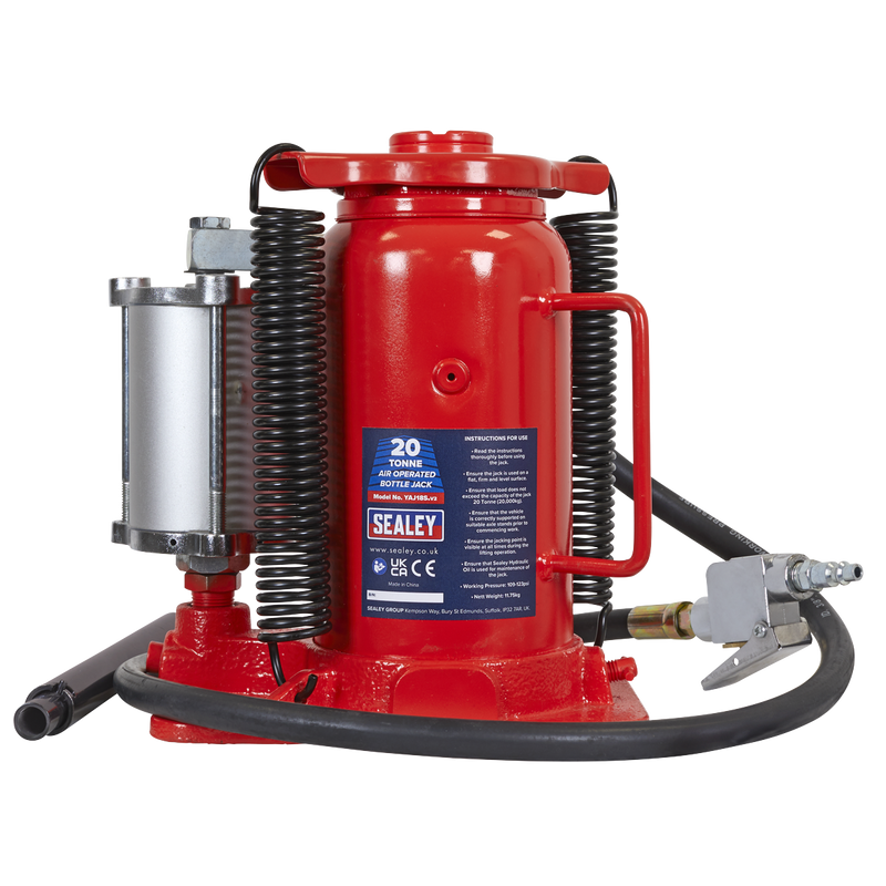 Sealey YAJ18S Air Operated Bottle Jack 20 Tonne - additional view 4